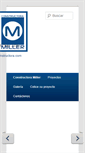 Mobile Screenshot of millerconstructora.com